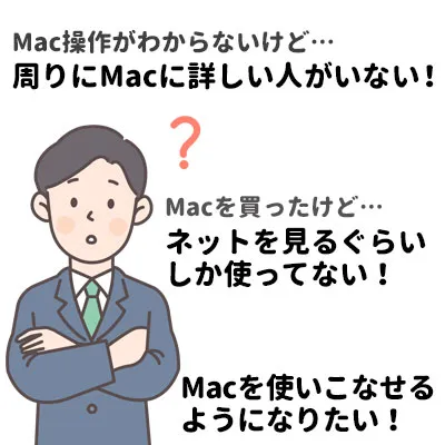 Mac(マック)を使いたいから使いこなすに変えるMac(マック)スクール 横浜市中区元町のMac(マック)教室シアルパソコンスクール